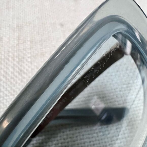 PRADA PR 53YS Gradient Sunglasses in Ceruleo Opal EUC MSRP $489 - Picture 11 of 11